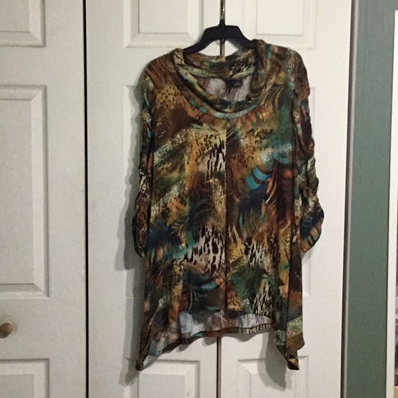 Multicolored tunic - Picture 1 of 2